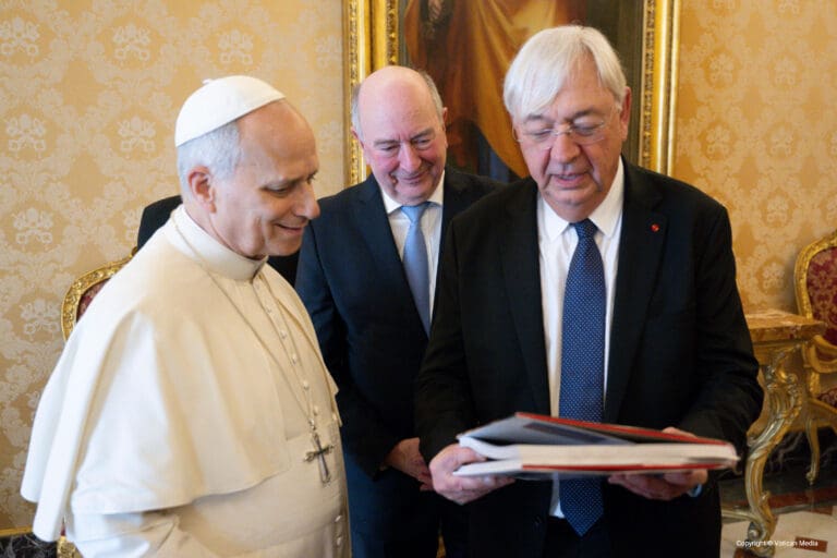 Pape et le chancelier Denis Schaming